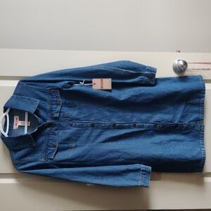 (NWT) Lone Star long sleeve denim dress